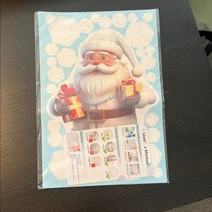 Santa Claus Party Backdrop